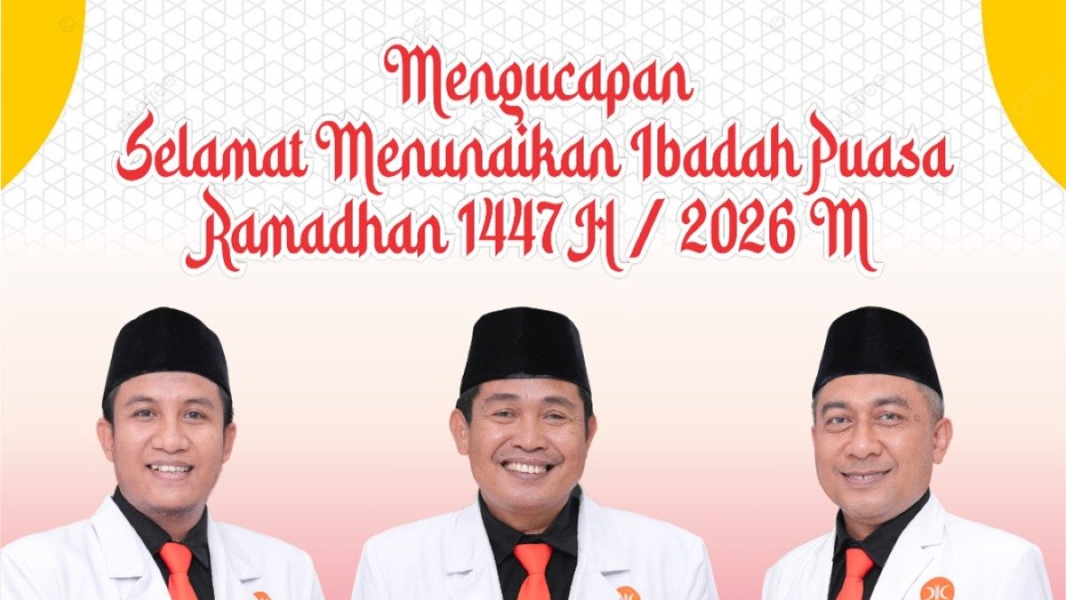 DPD PKS Mengucapkan Selamat Menjalankan Ibadah Puasa Ramadhan 1447H/2026M