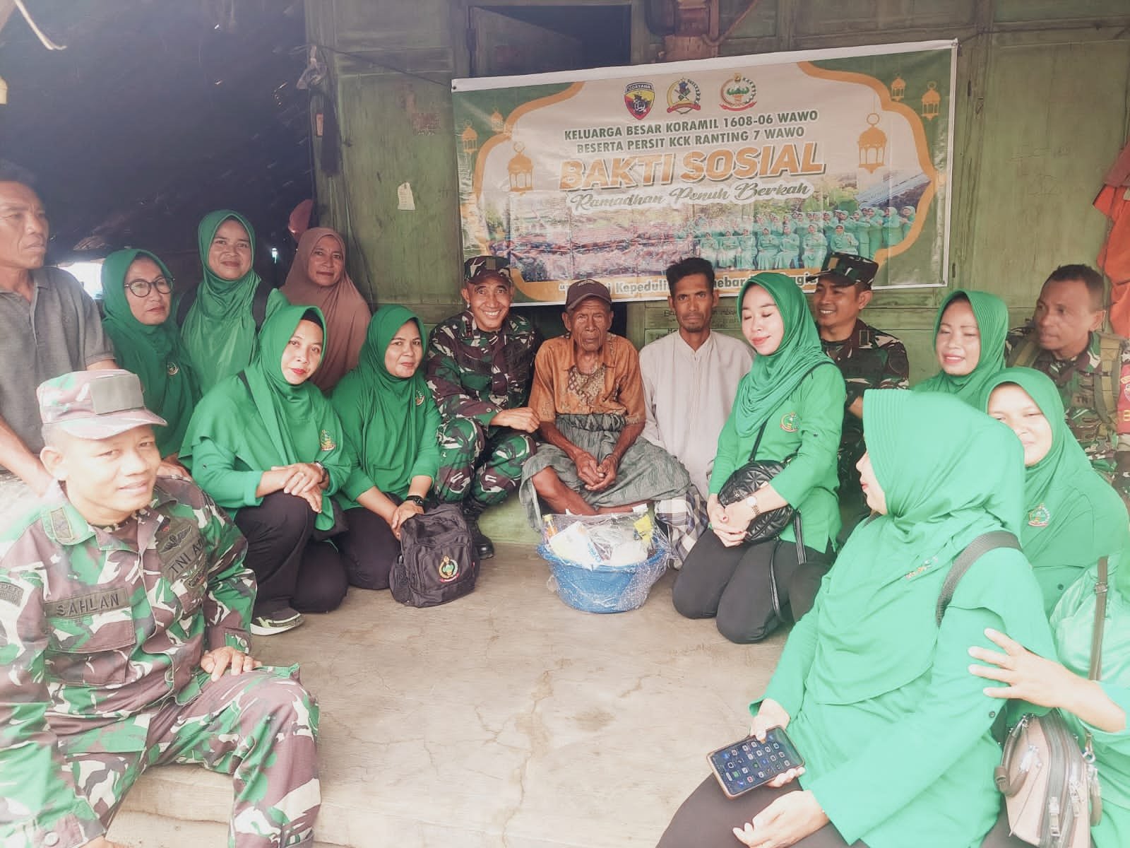  Koramil Wawo Gelar Bhakti Sosial Ramadan di Lima Kecamatan