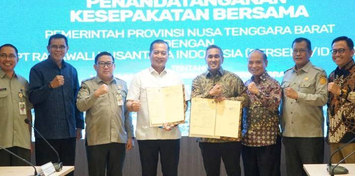 NTB–ID FOOD Teken Kerja Sama Hilirisasi Ayam Terintegrasi