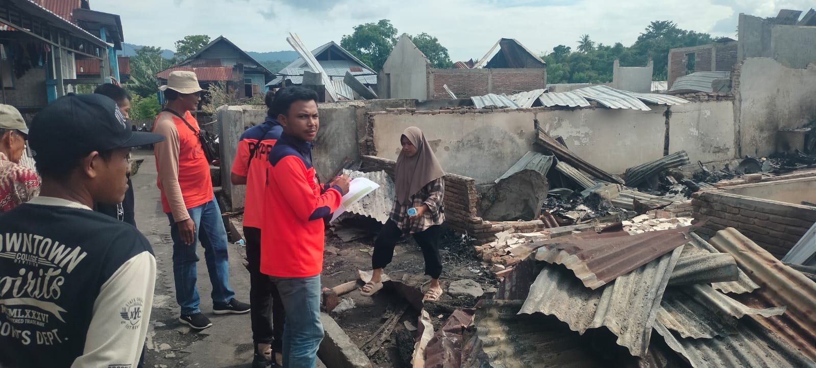  Pemda Permudah Penggantian Dokumen Korban Kebakaran Kalimango