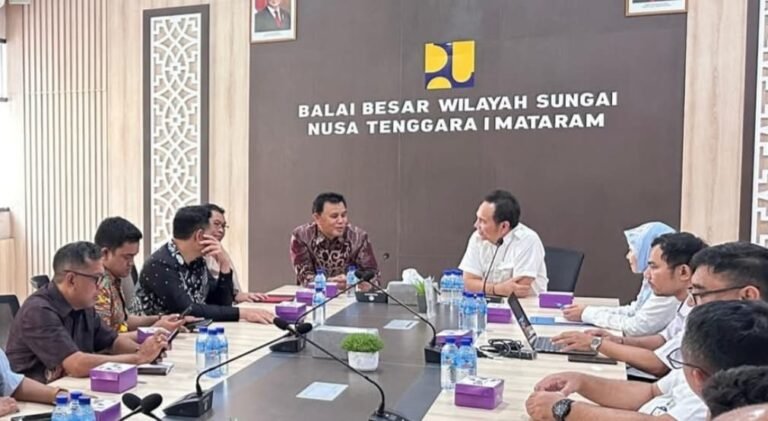 Datangi BBWS, Bupati Sumbawa Dorong Percepatan Infrastruktur Air