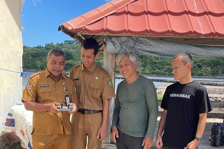 Program Budidaya Udang Tradisional Berbasis Energi Terbarukan Dimulai