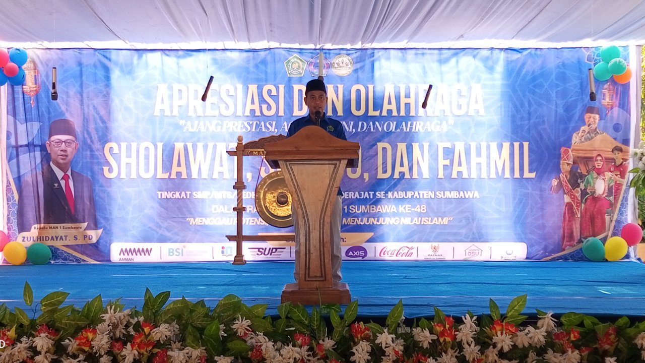 Milad ke-48 MAN 1 Sumbawa: Sinergi Intelektual, Spiritual, dan Fisik dalam Balutan Tradisi dan Prestasi