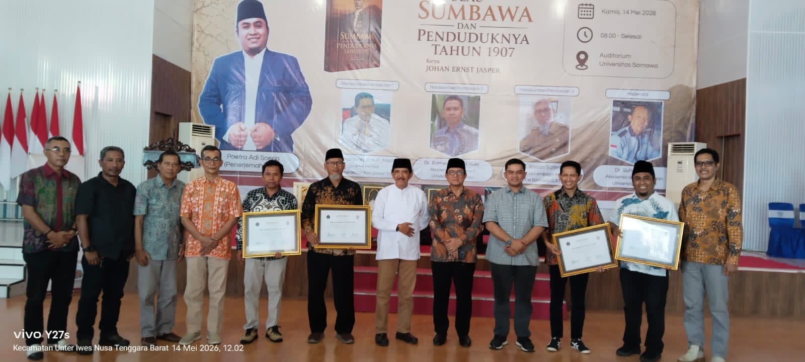 UNSA Bedah Buku, Gali Sejarah, Rawat Identitas Samawa