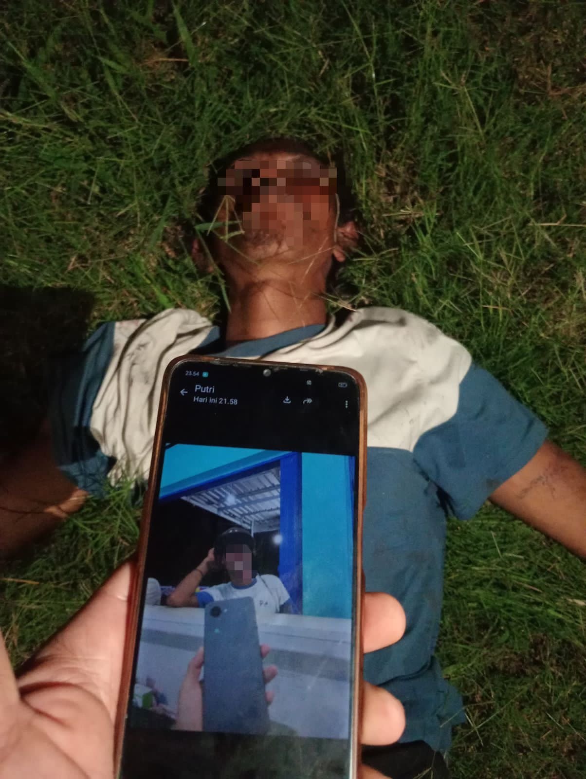 Nekat Kabur, Terduga Pencuri HP Diamuk Massa