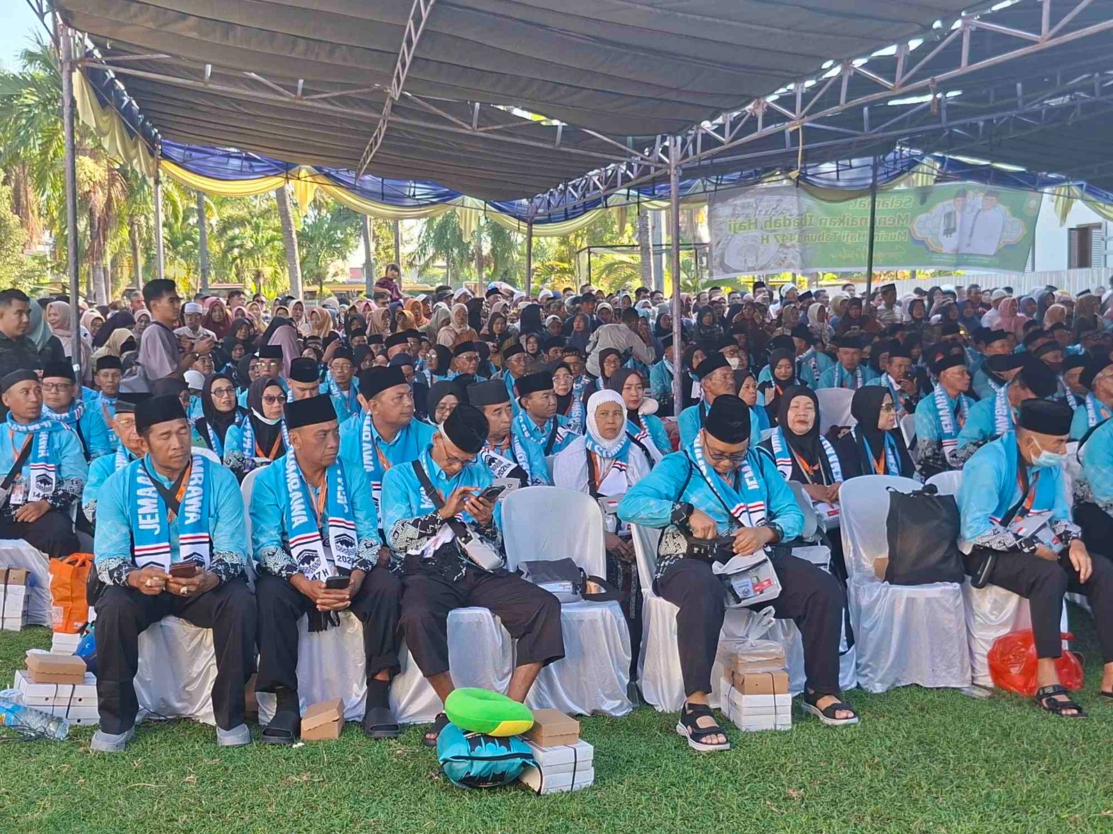 Jemaah Haji Sumbawa Bersiap Menuju Arafah