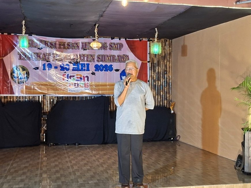 Hasanuddin Soroti Pembinaan FLS3N Sumbawa