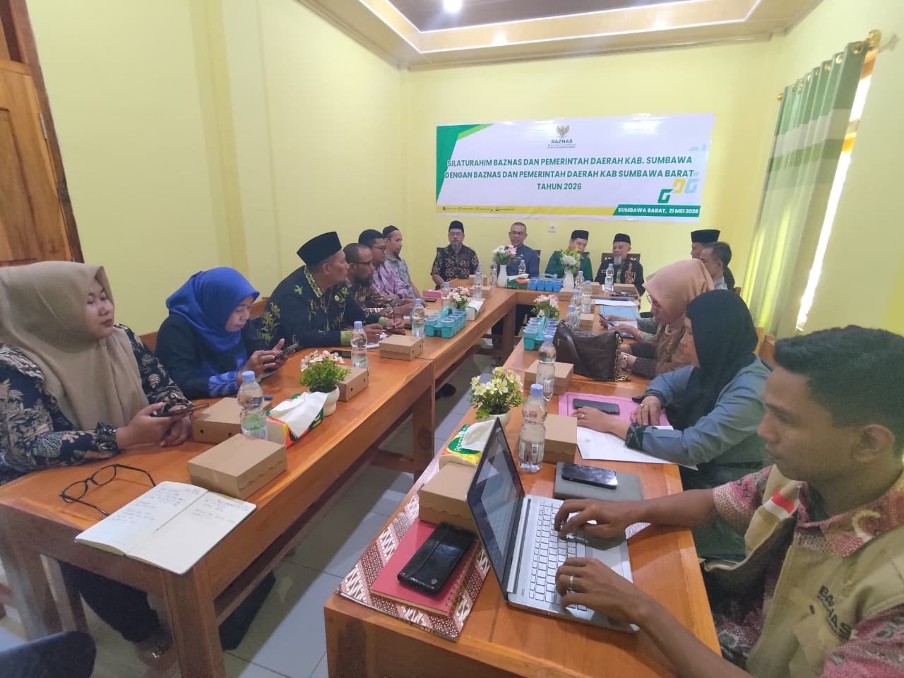 Terapkan Zakat Rekanan, Baznas Sumbawa Belajar ke KSB