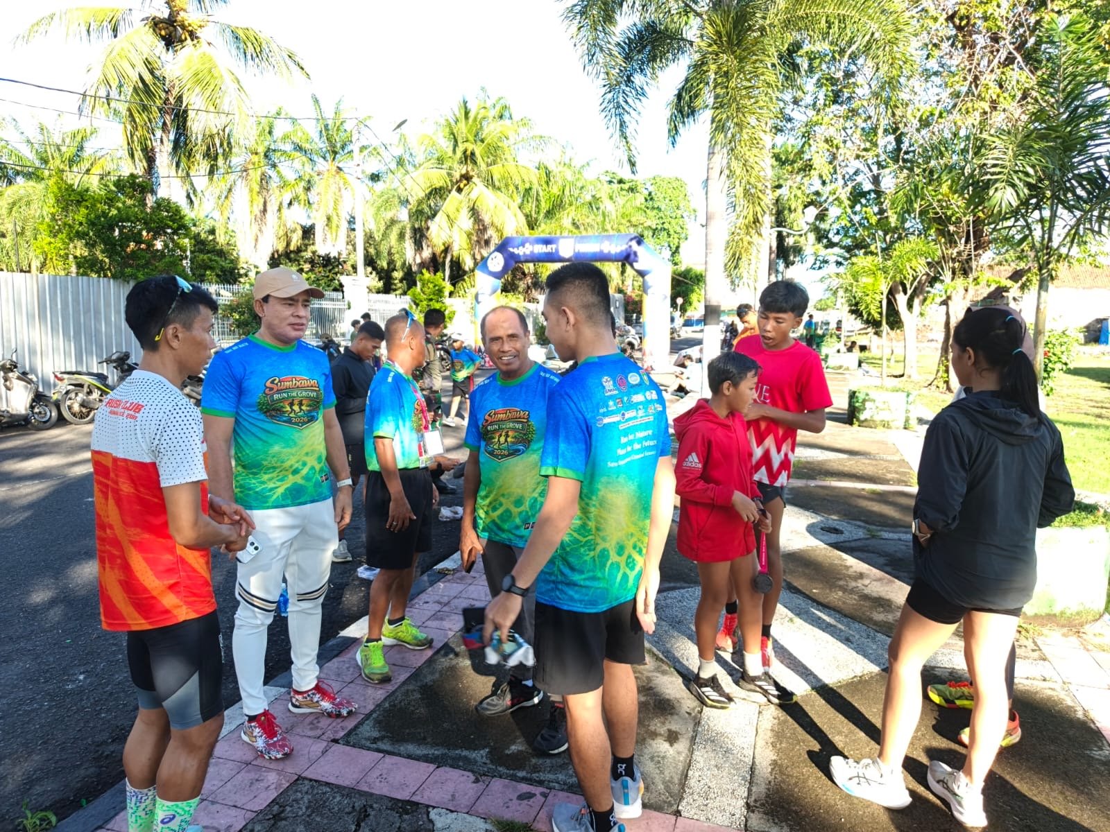 KONI Sumbawa Dukung Sumbawa Run The Grove