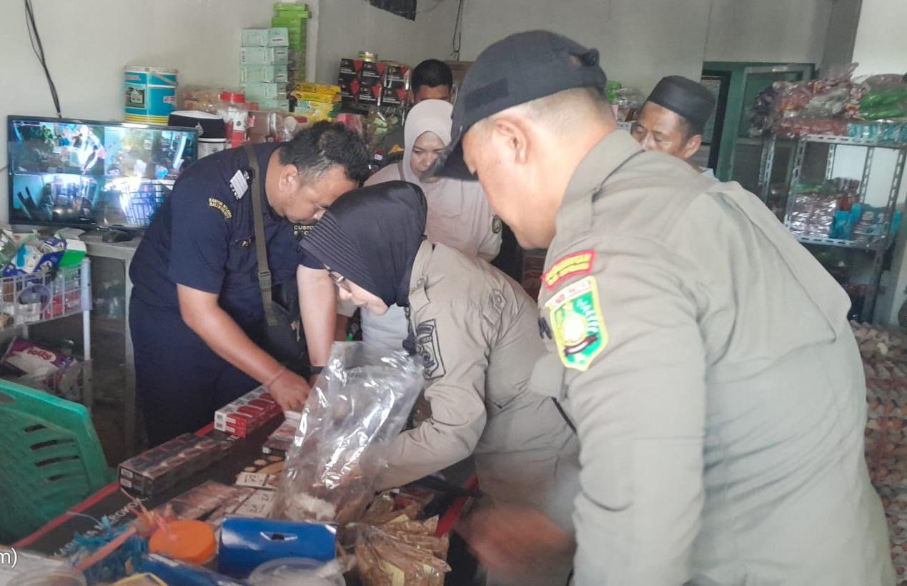 Satgas BKC Sita 15 Ribu Batang Rokok Ilegal