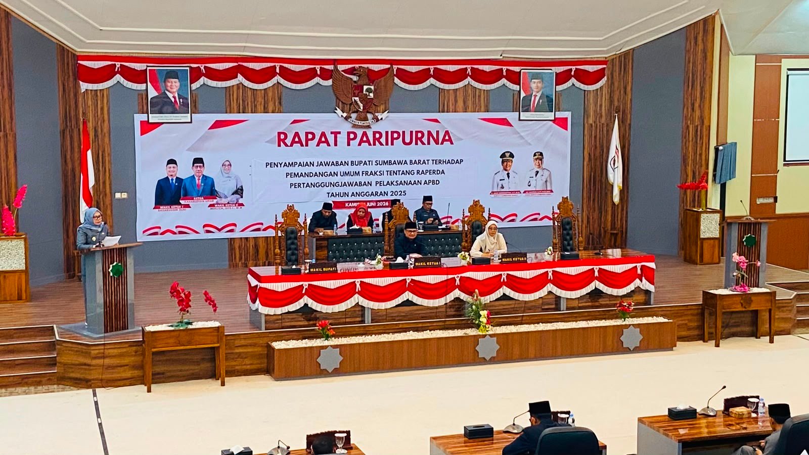 Wabup Hanipah KSB Jelaskan SiLPA dan Program Tani-Ternak