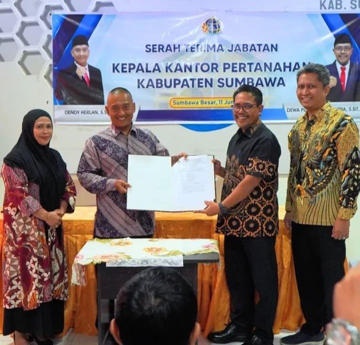 Dewa Putu Asmara Pimpin BPN Sumbawa