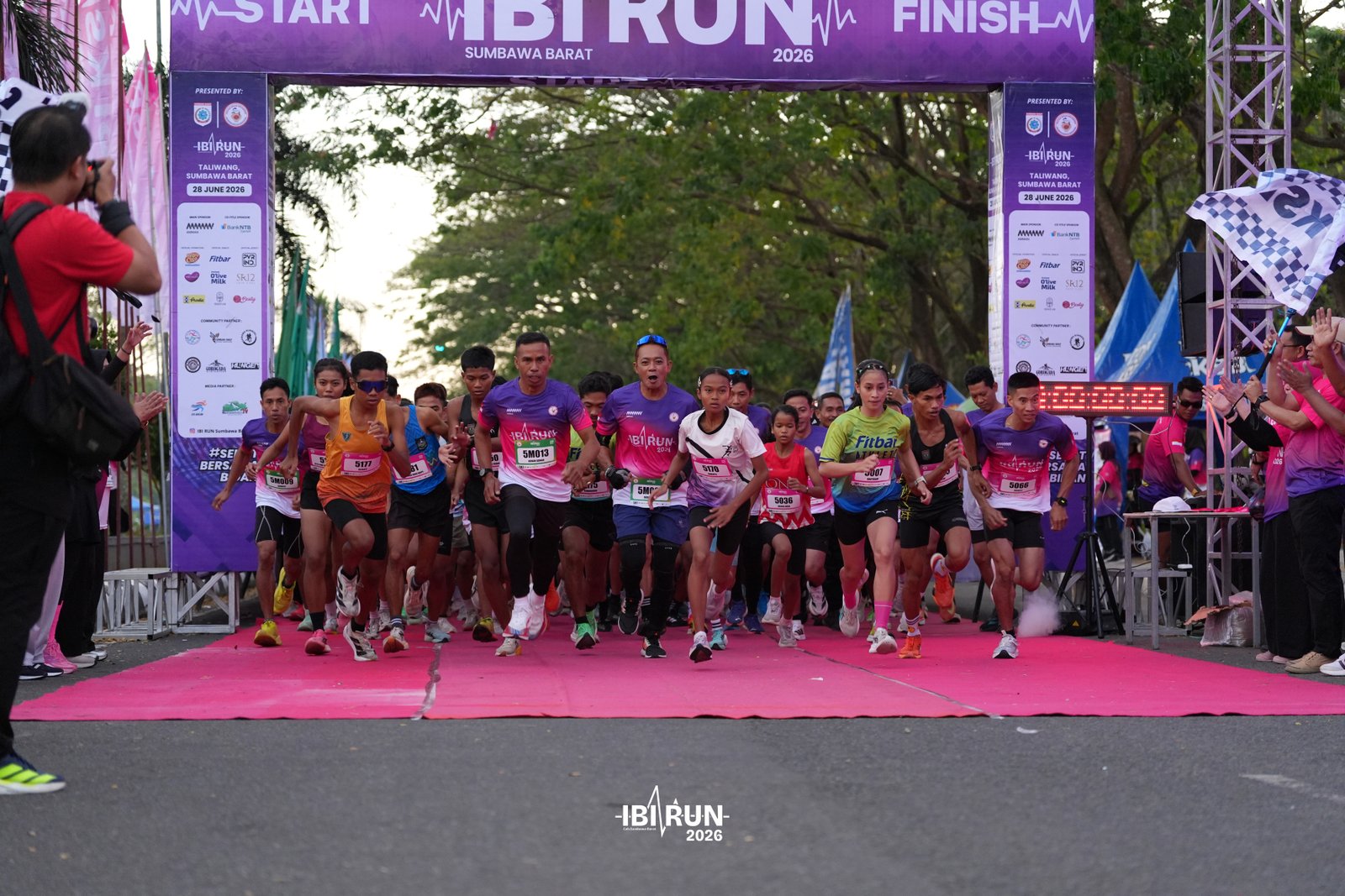 IBI Run Meriahkan HUT Ke-75 IBI di KSB