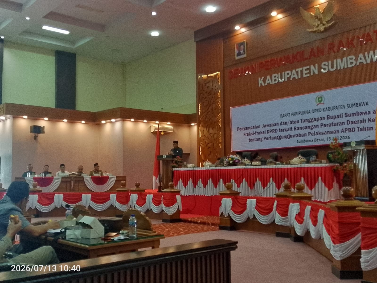 Jawab Pandangan Fraksi, Bupati Sumbawa Bahas Fiskal dan Legalitas PETI