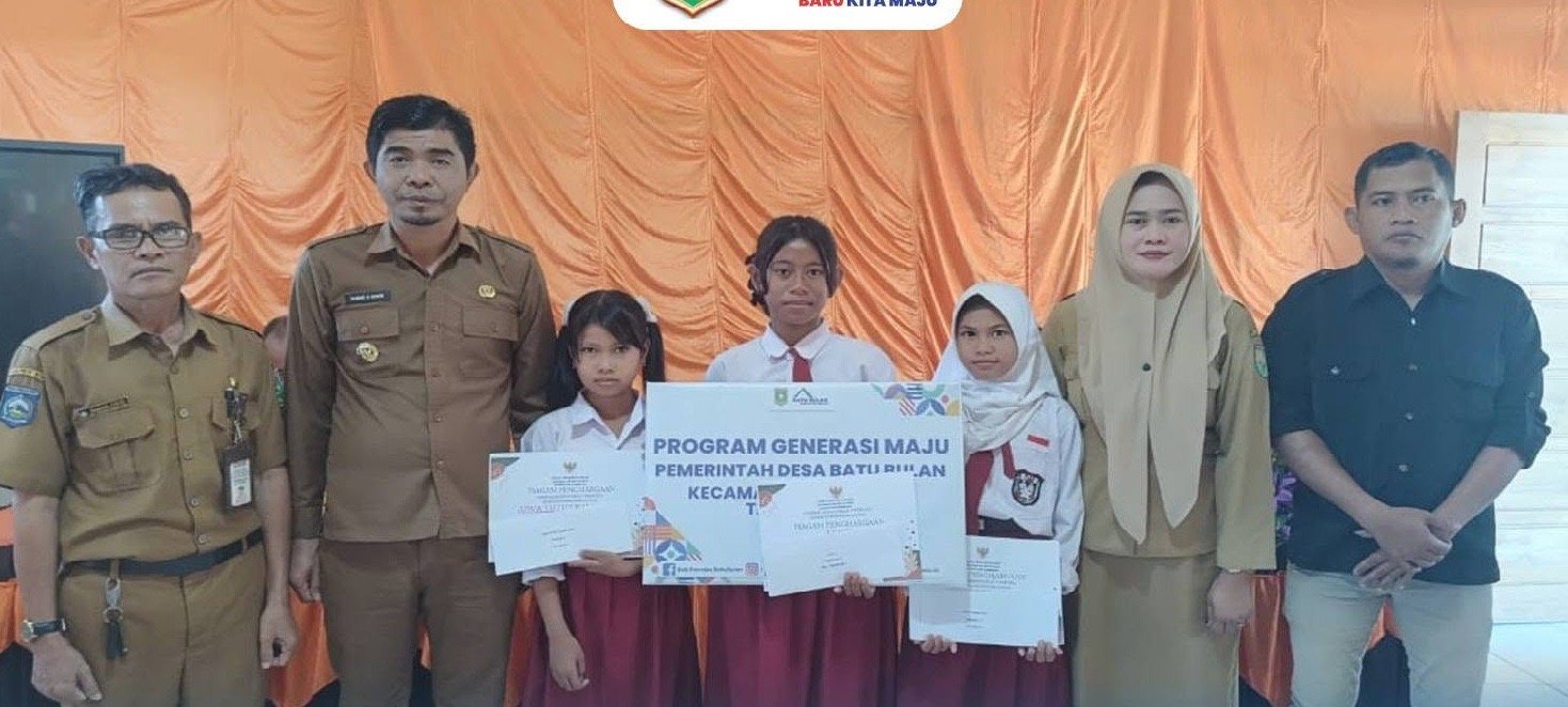 Program Generasi Maju 2026, Komitmen Batu Bulan Dukung Pendidikan