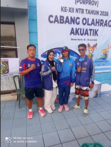  Aurelia Akiko Persembahkan Perak untuk Sumbawa