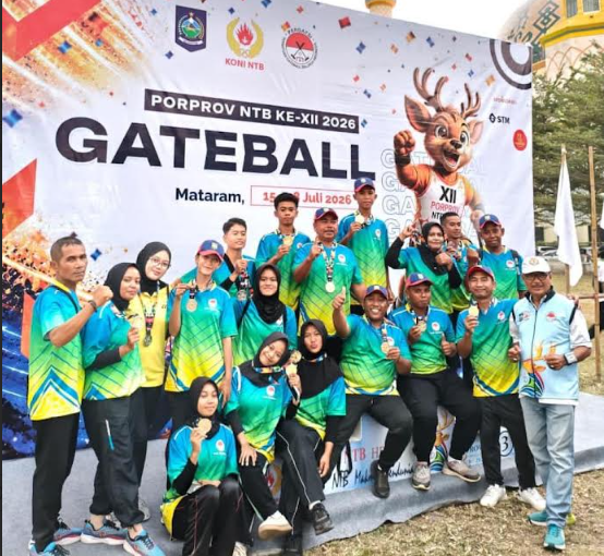 Gateball Sumbawa Borong Enam Medali