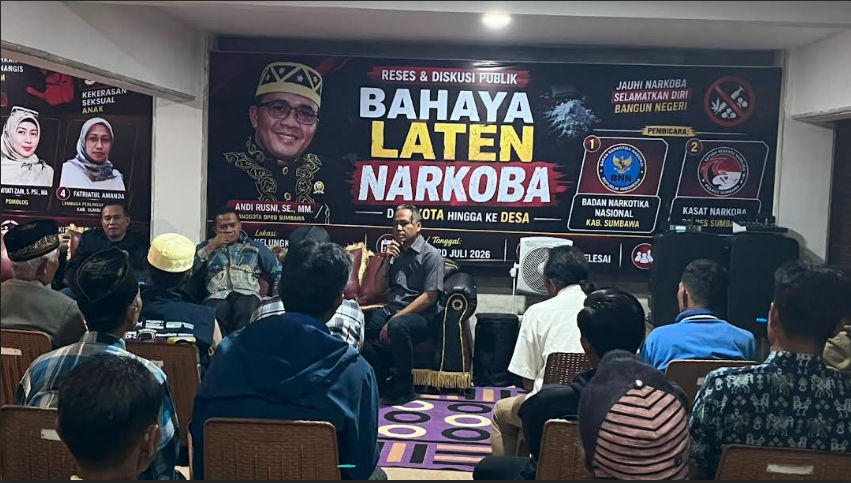  Gandeng DPRD, Polres Sumbawa Gencarkan Edukasi Bahaya Narkoba