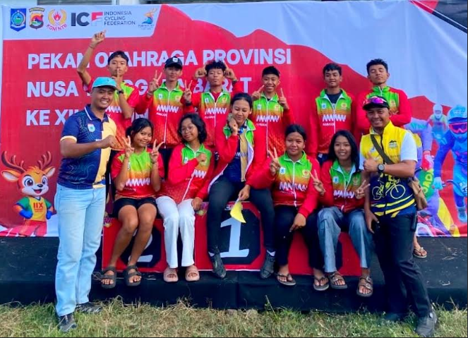  Brigpol Dimas Bawa KSB Juara Umum Balap Sepeda