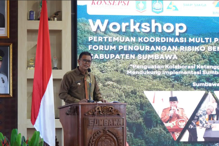  Bupati Sumbawa Sebut Mitigasi Bencana Dimulai dari Desa
