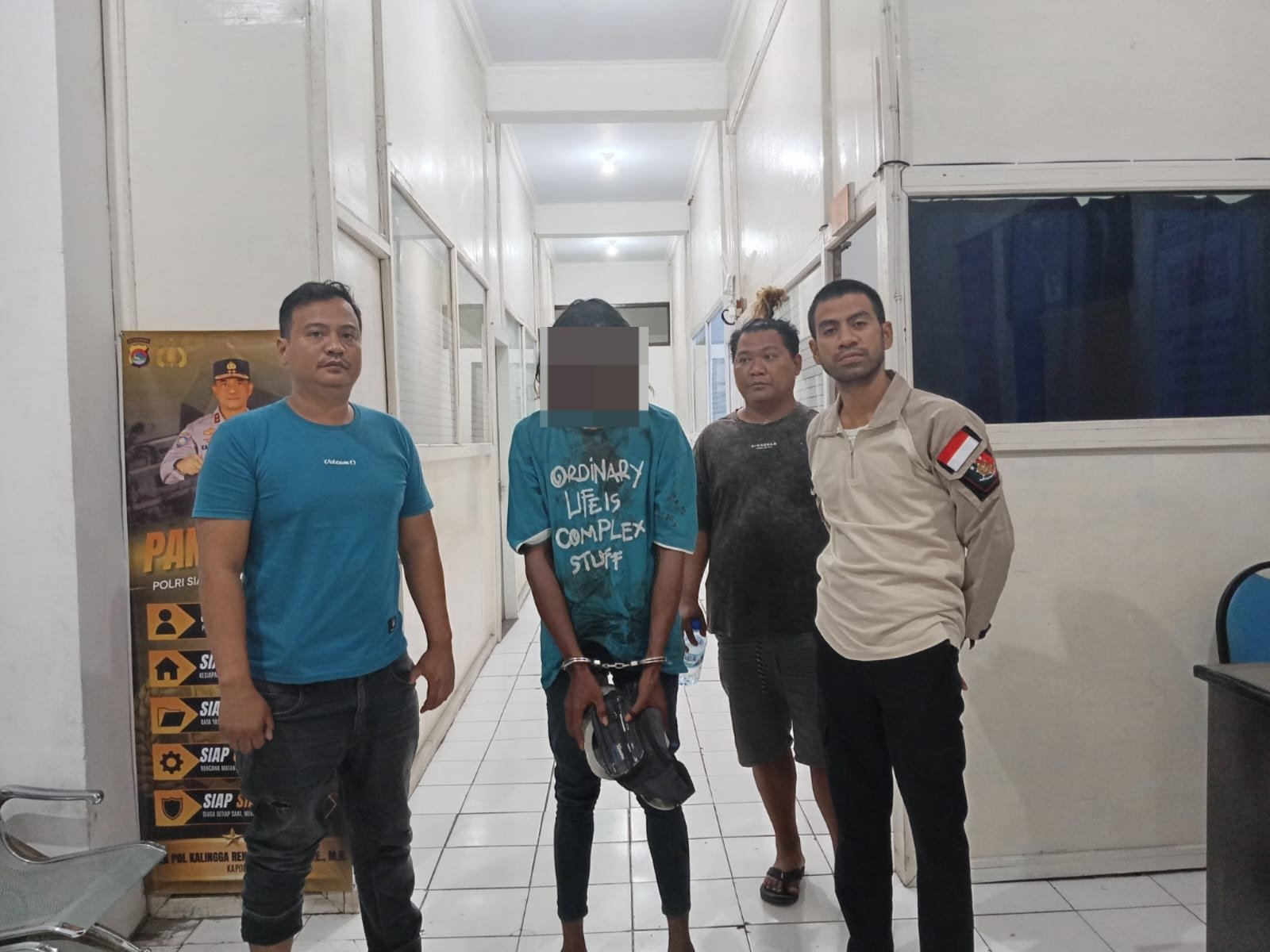  Sedang Nongkrong, Pelaku Curanmor Diringkus Polisi
