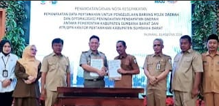  Sertifikasi Aset Pemkab KSB Dipercepat hingga 2031