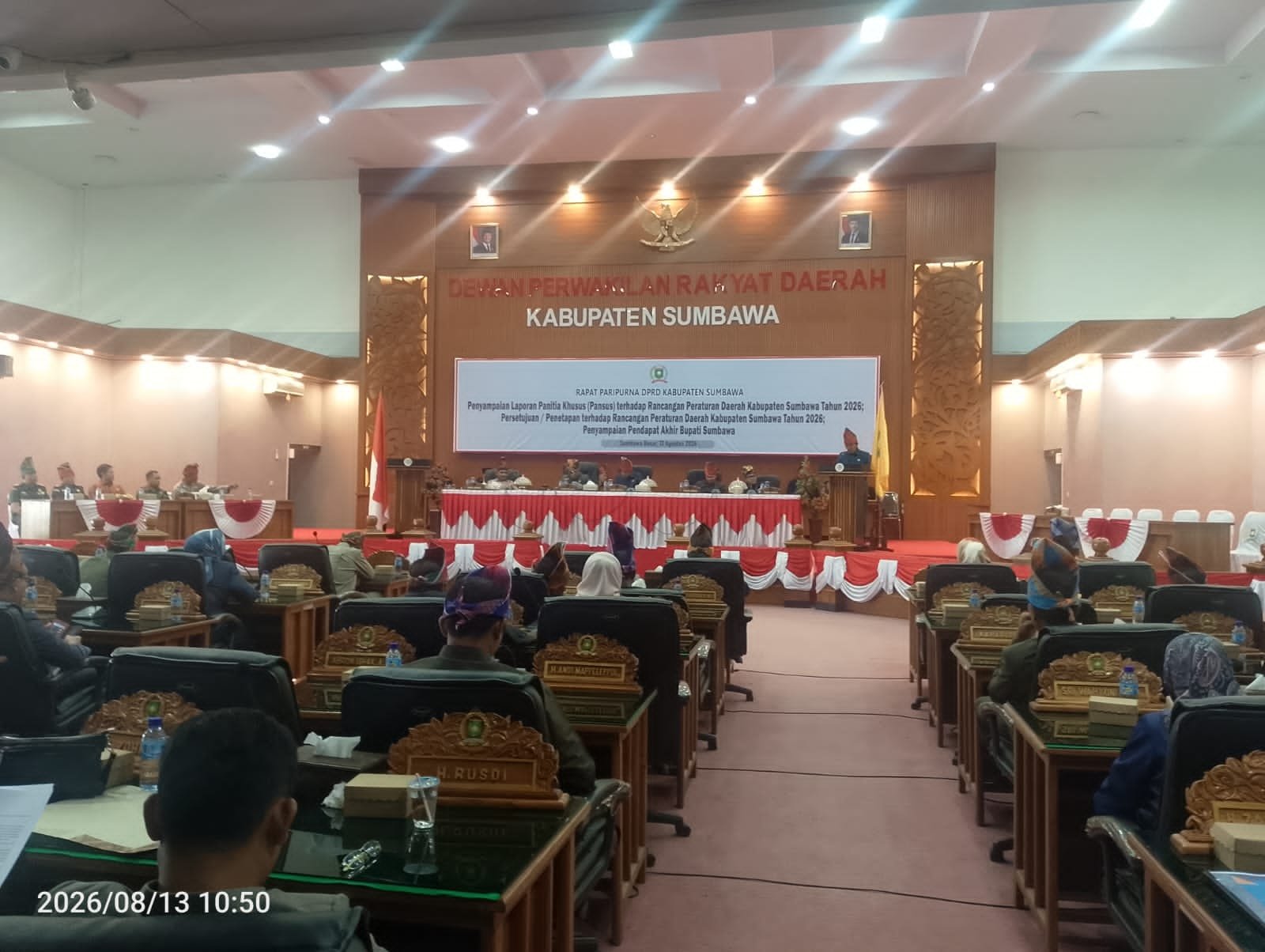  Pansus I DPRD Sumbawa Setujui Empat Ranperda Strategis