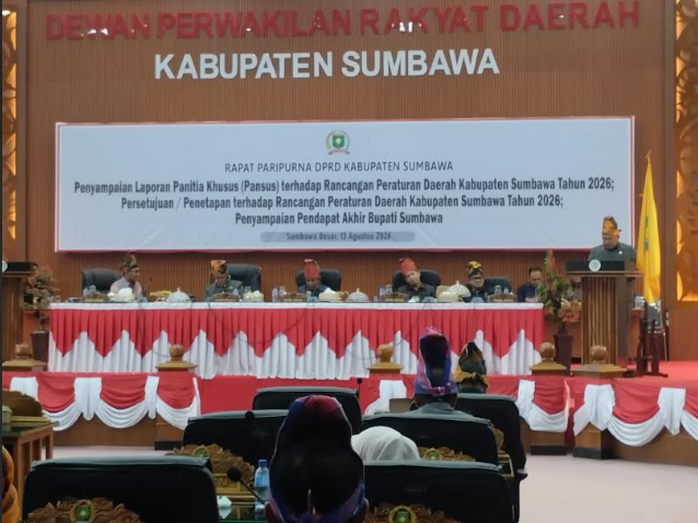  Pansus III DPRD Sumbawa Setujui Perda Pengelolaan Air Limbah