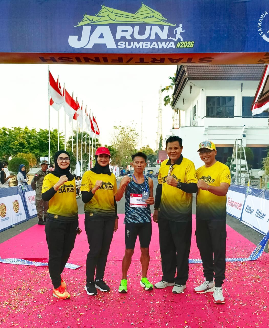  Pelari One Rush Dominasi Podium JARun Sumbawa 2026