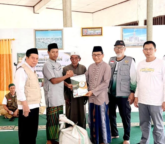  Kades Baturotok Salurkan Zakat Kopi Lewat Baznas