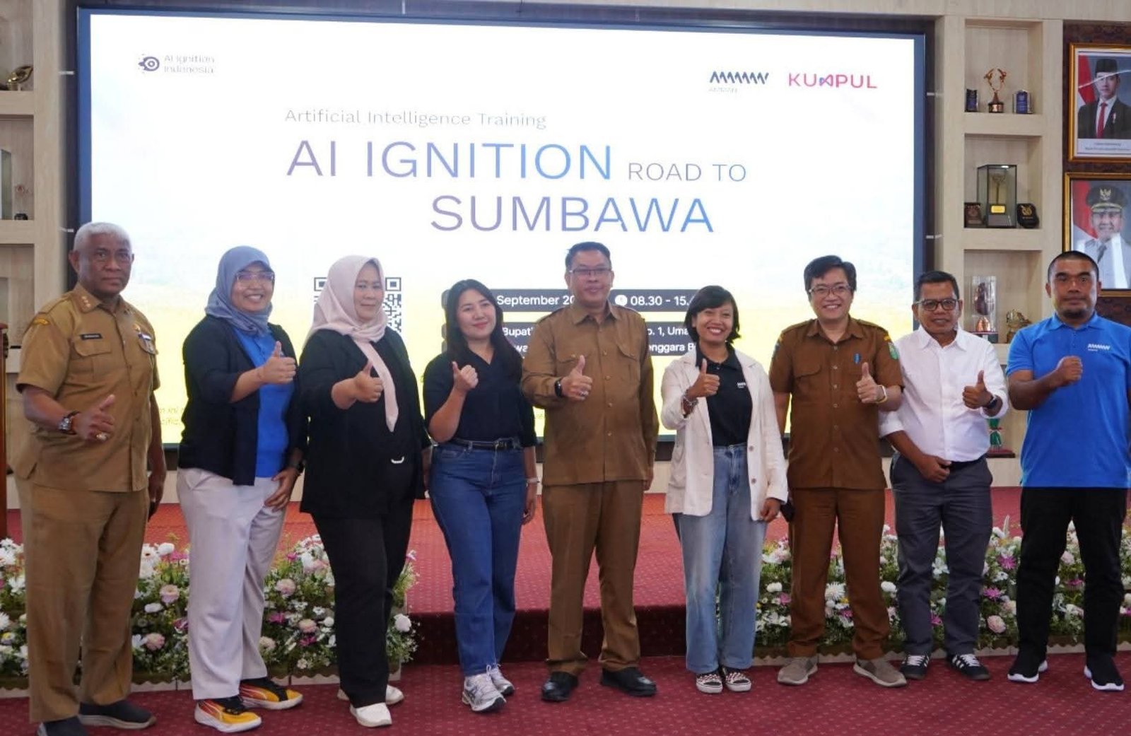  Sekda Sumbawa Dorong UMKM Manfaatkan Teknologi AI