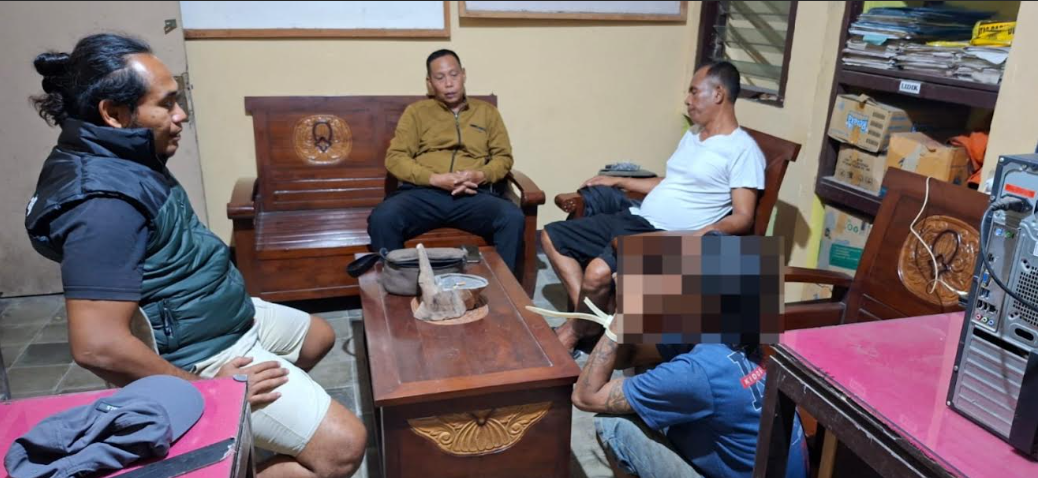  Kepergok Beraksi, Pencuri Besi Sasis PLN Diringkus Polisi