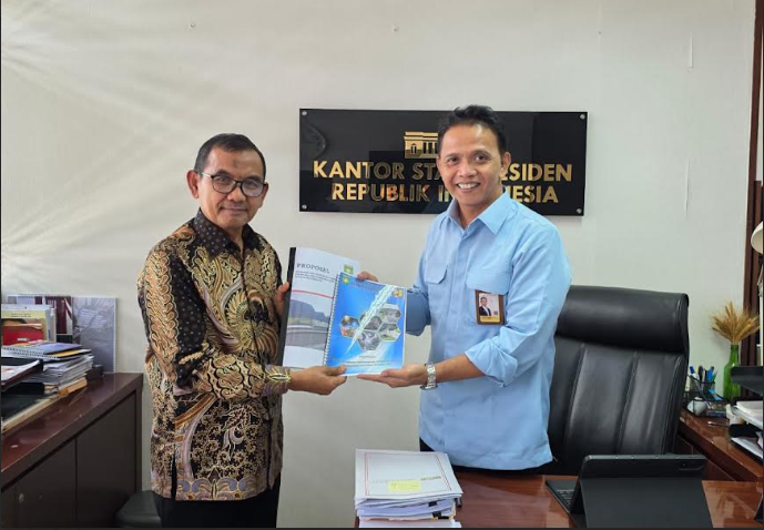  Wabup Sumbawa Jemput Dukungan Program Strategis Pusat