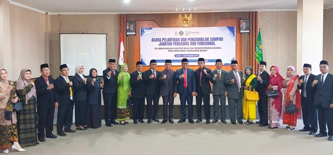  14 Pejabat Kemenag Sumbawa Dapat Amanah Baru
