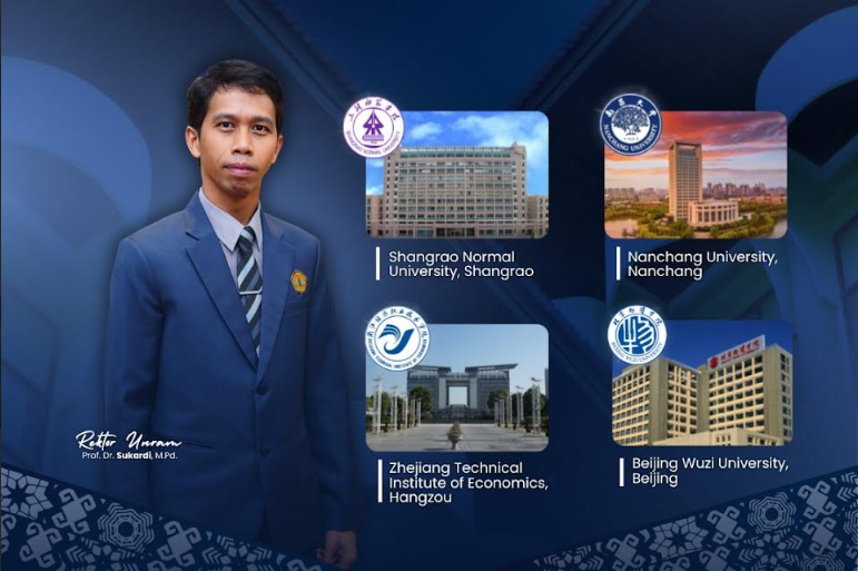  Unram Perkuat Kemitraan Pendidikan dengan China, Dorong Kolaborasi Berbasis SDGs