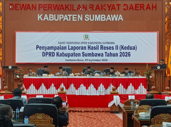 DPRD Sumbawa Sampaikan Laporan Hasil Reses II 2026