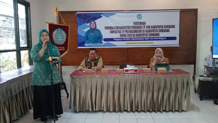  Dukung Pembangunan Daerah, TP PKK Sumbawa Perkuat Kapasitas Pengurus