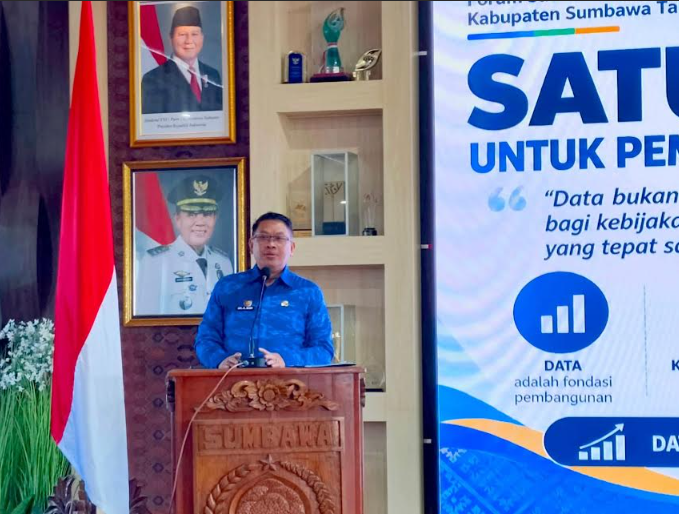  Sekda Sumbawa Dorong Tata Kelola Data Terintegrasi