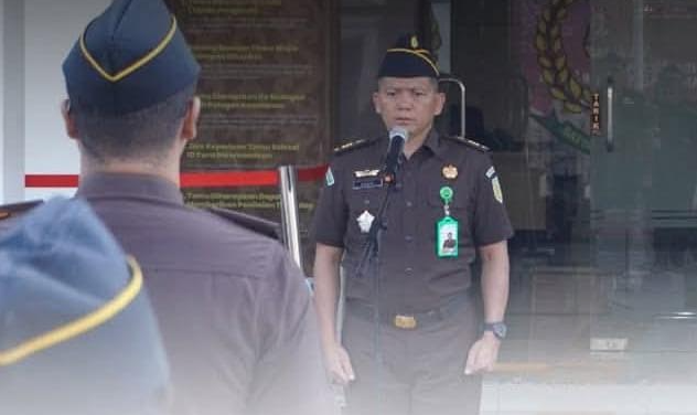  Kasi Intel Kejari Sumbawa Tekankan Disiplin Kerja