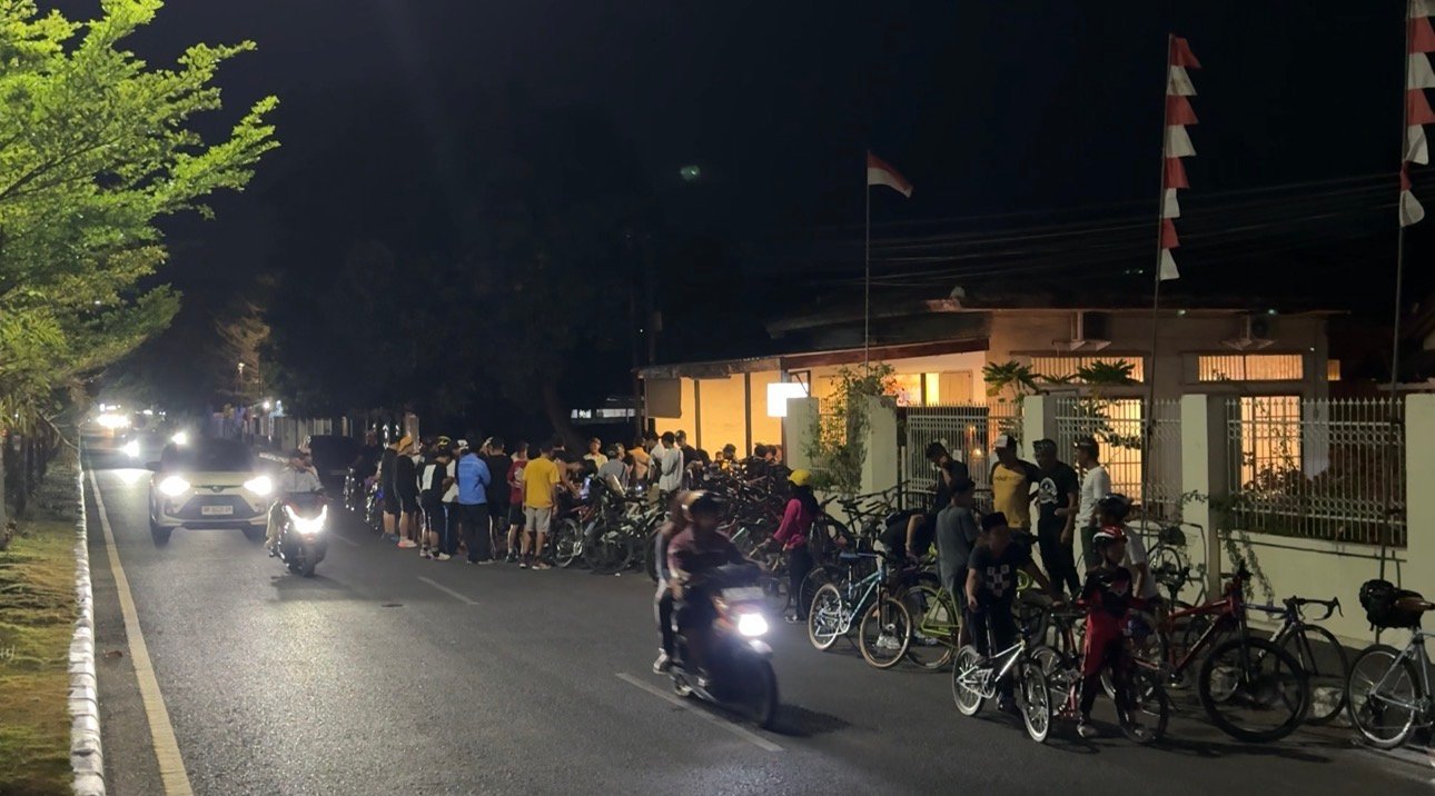 Critical Mass Sumbawa, Puluhan Pesepeda Suarakan Hak Pengguna Jalan