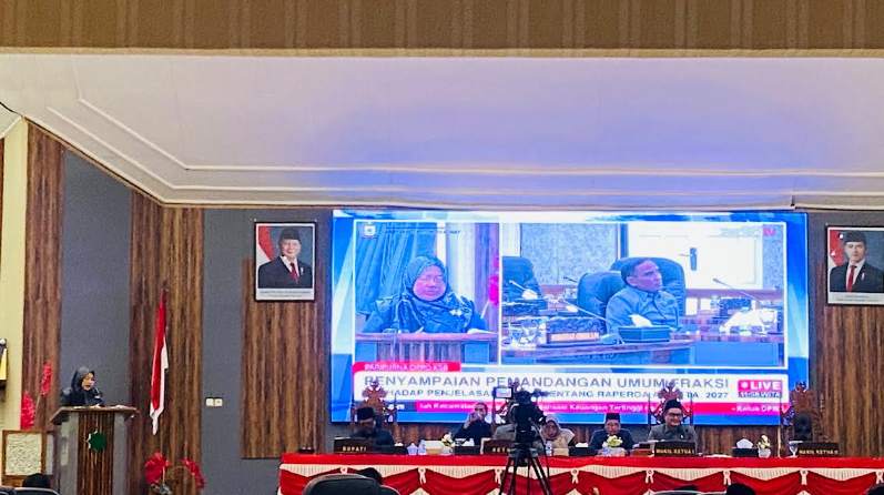 Fraksi PDIP KSB Terima Raperda APBD 2027