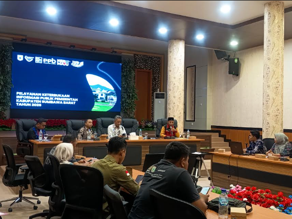 KI NTB Evaluasi Keterbukaan Informasi Publik di KSB