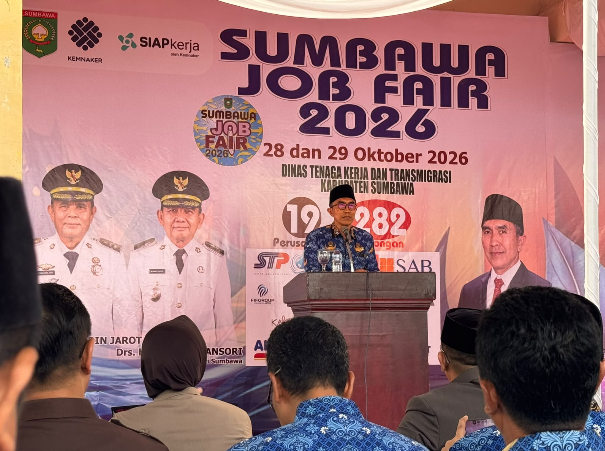 Sumbawa Job Fair 2026 Sediakan 282 Lowongan, 19 Perusahaan Berpartisipasi