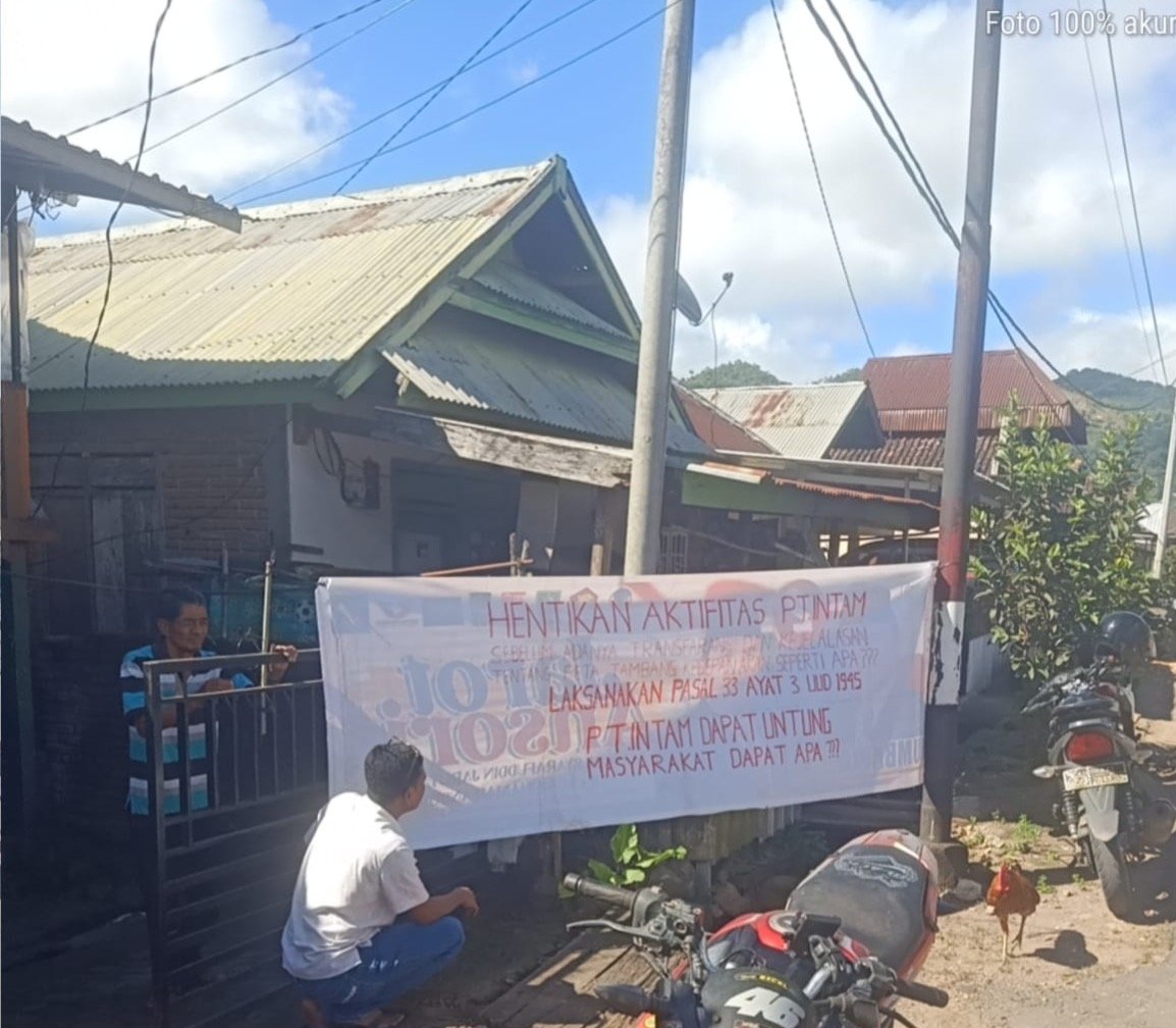 Kecewa, Warga Sepukur Blokade Logistik PT Intam