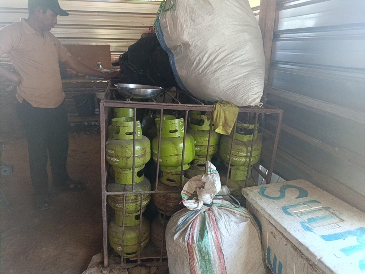 Penjualan LPG Ilegal Ditertibkan