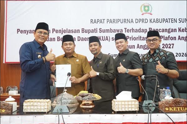  Bupati Sumbawa Sampaikan KUA PPAS 2027, Pacu Perkembangan Ekonomi dan Kejar Kesejahteraan