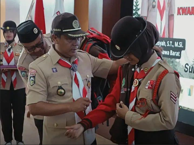  Bupati Lepas Kontingen Pramuka KSB ke Jambore Nasional