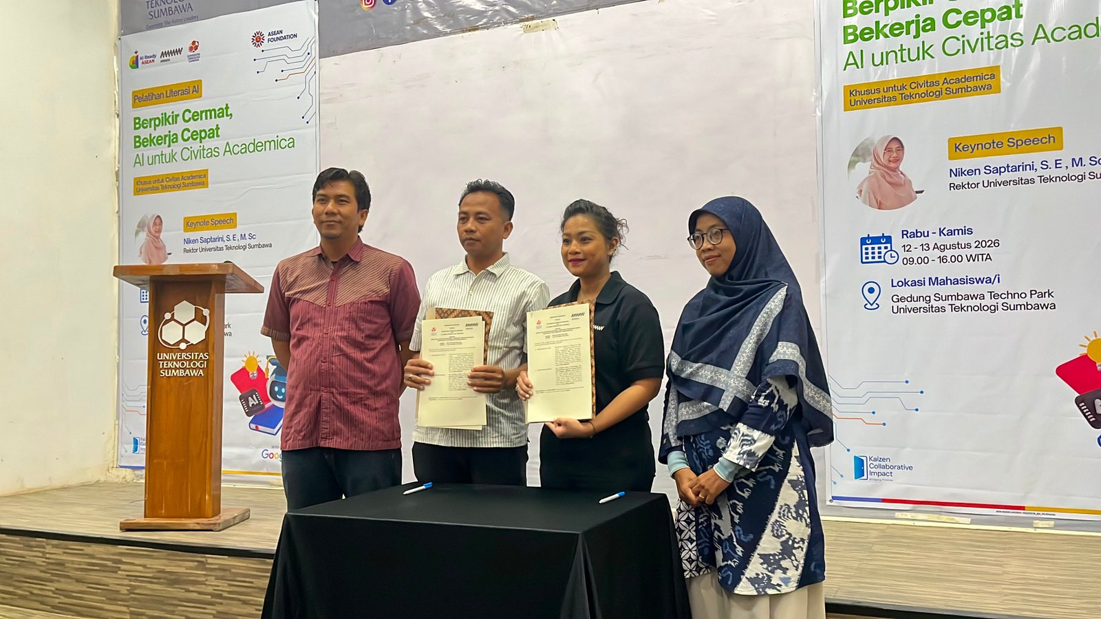     AMMAN-UTS Dorong Literasi AI hingga ke Sekolah dan Masyarakat